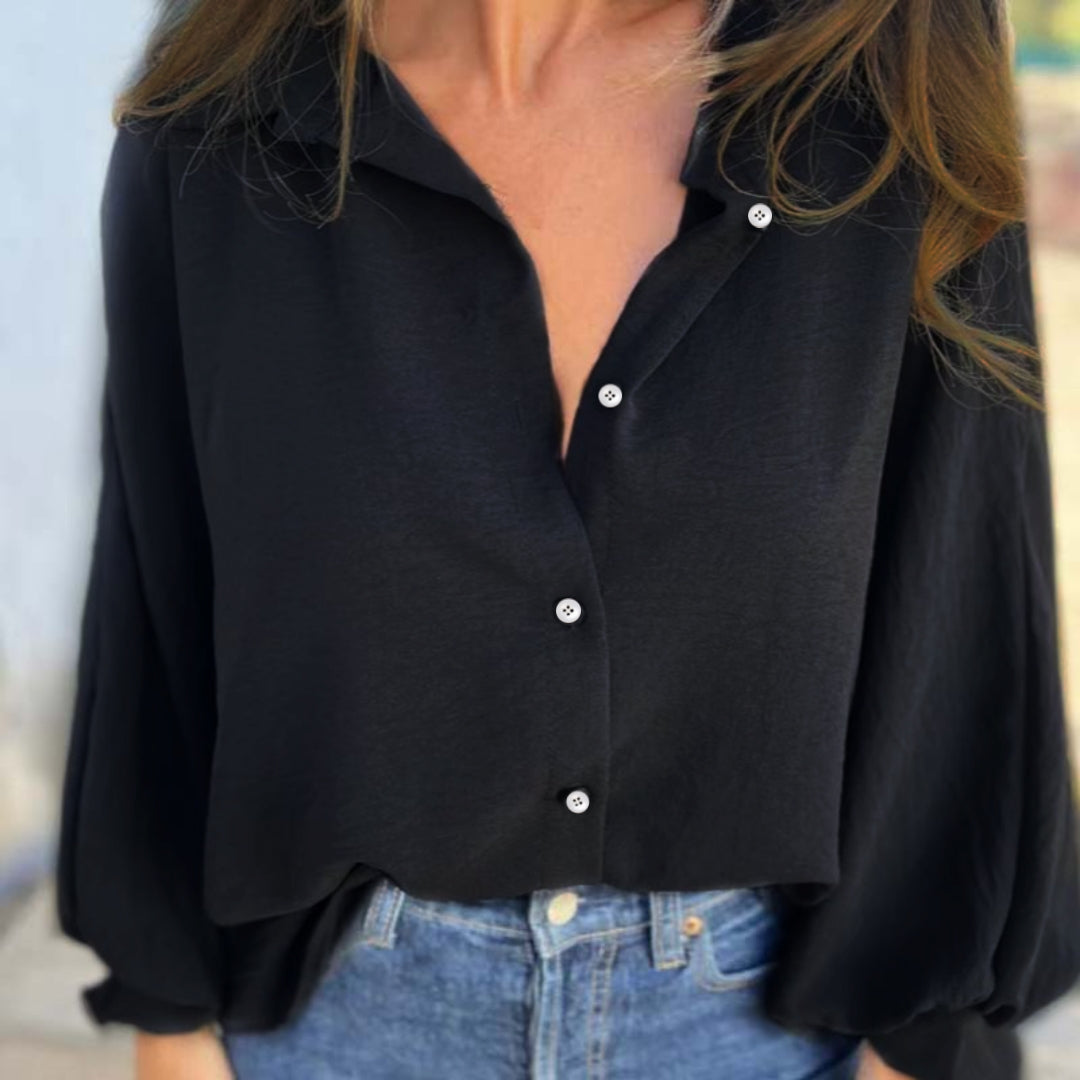 Velyne™ | Elegante blouse met knoopsluiting