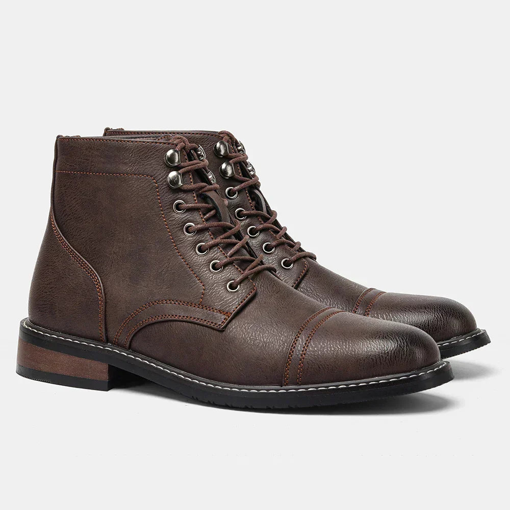 Denvar™ | Derby schoenen van leer