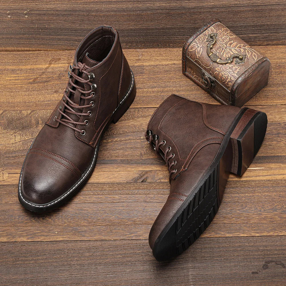 Denvar™ | Derby schoenen van leer