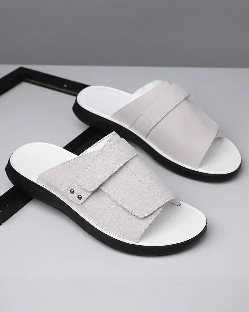 Caelis™ | Suède Instapsandalen