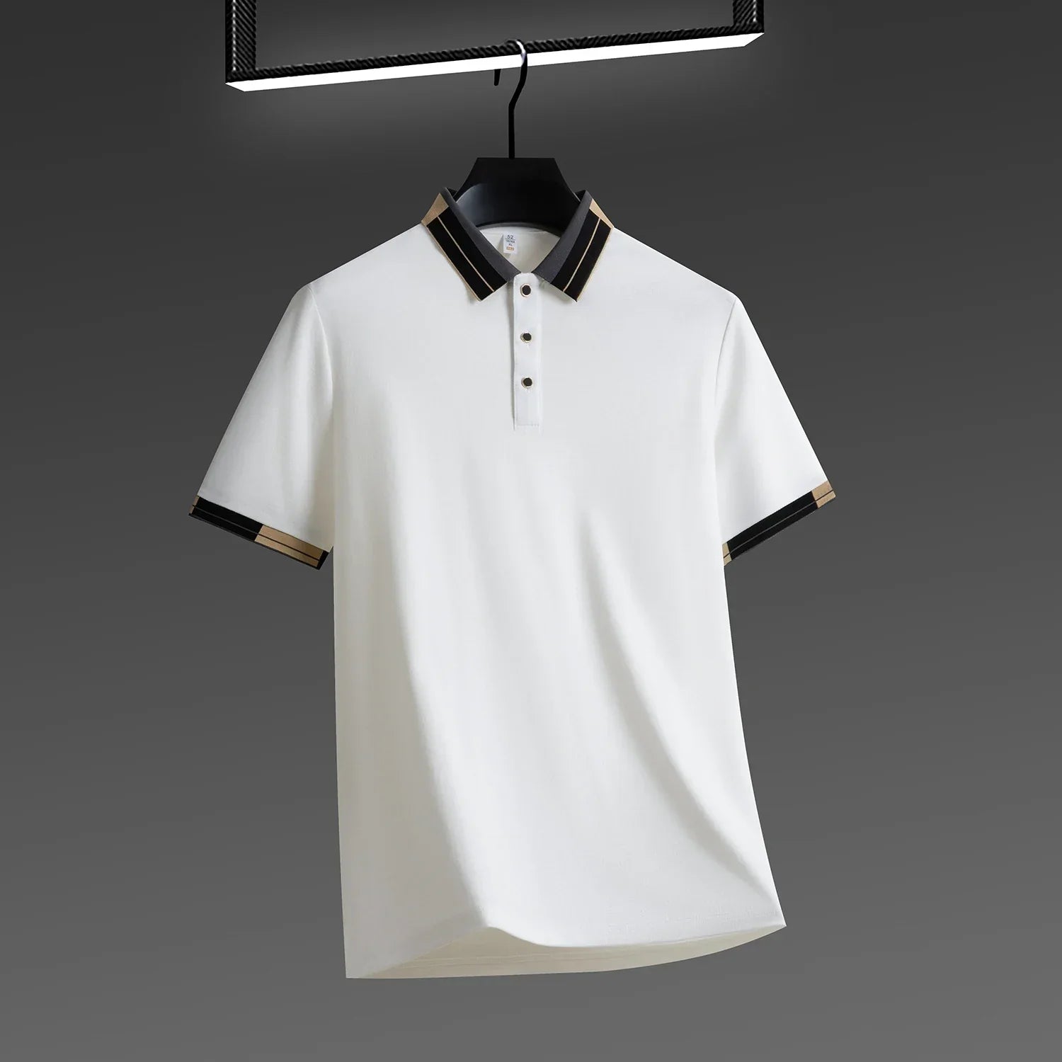 Van Der Waal™ | Poloshirt met contrasterende afwerkingen