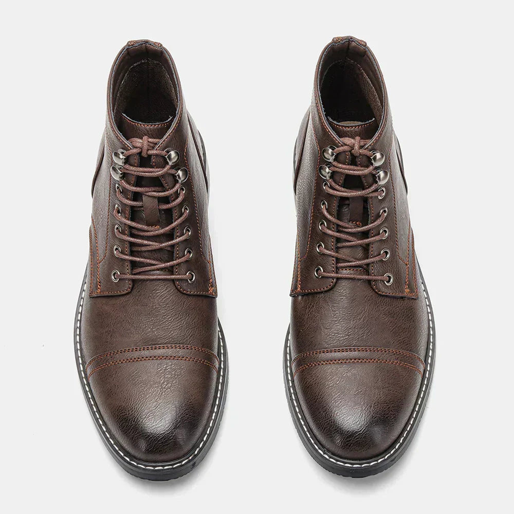 Denvar™ | Derby schoenen van leer