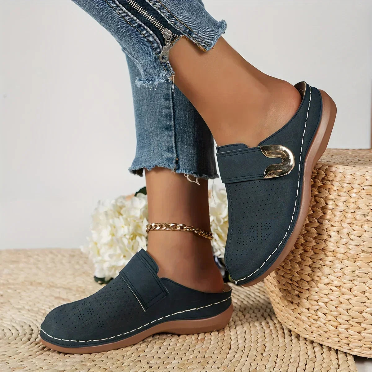 Serelle™ | Comfortabele Sleehak Sandalen