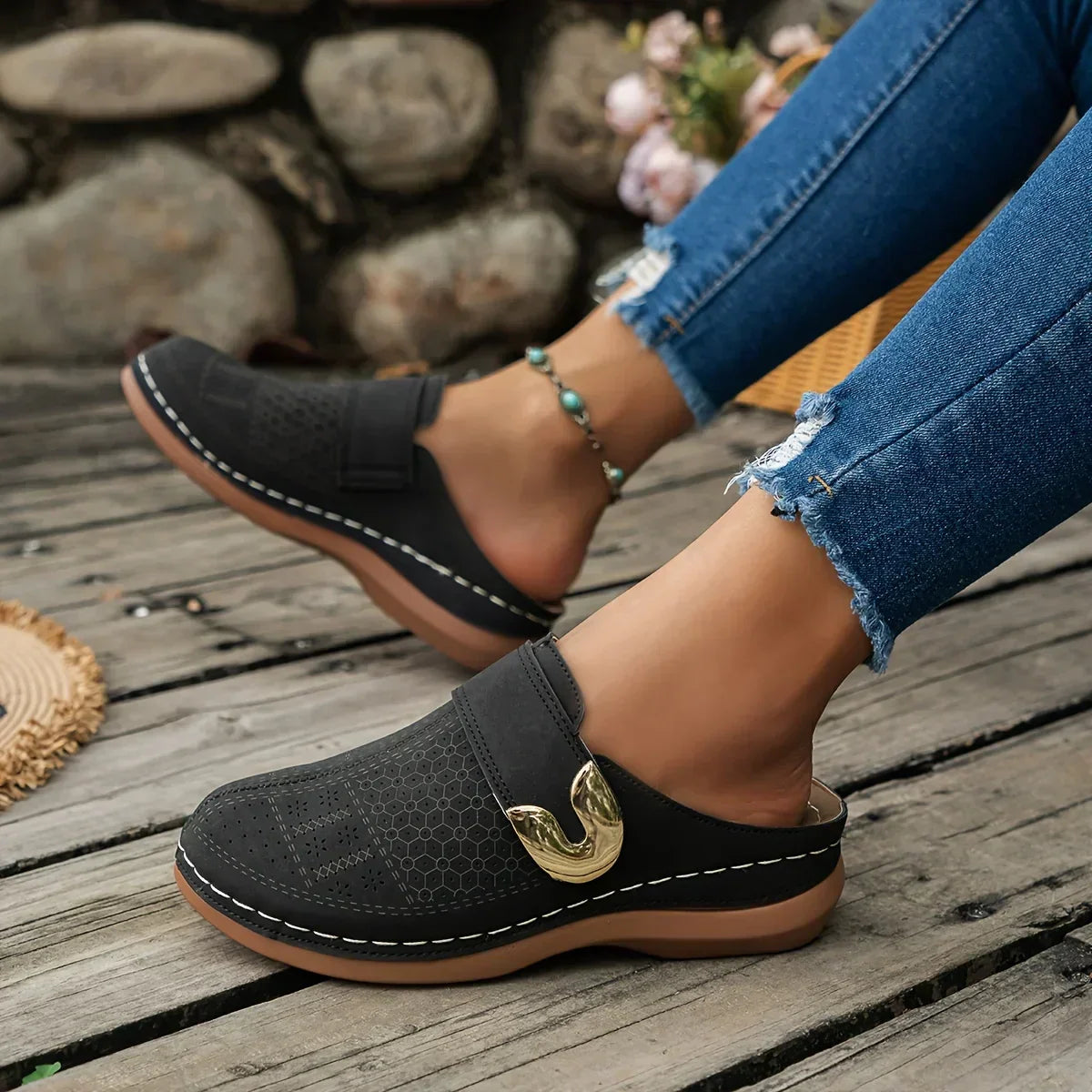 Serelle™ | Comfortabele Sleehak Sandalen
