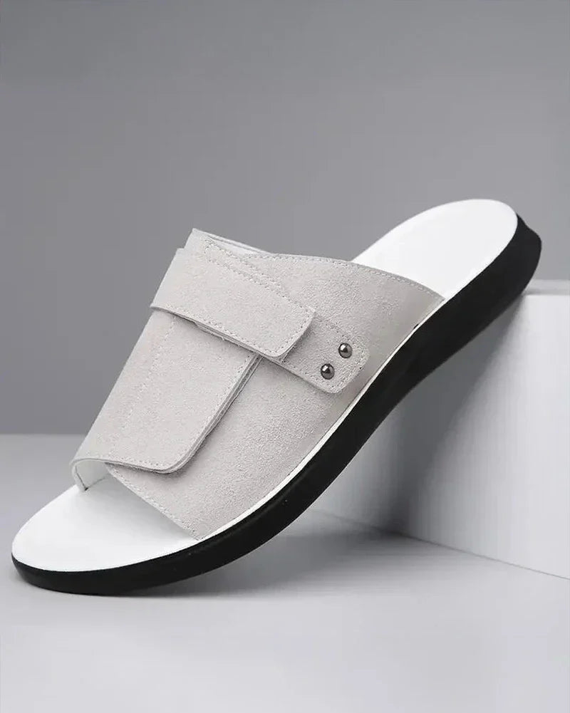 Caelis™ | Suède Instapsandalen