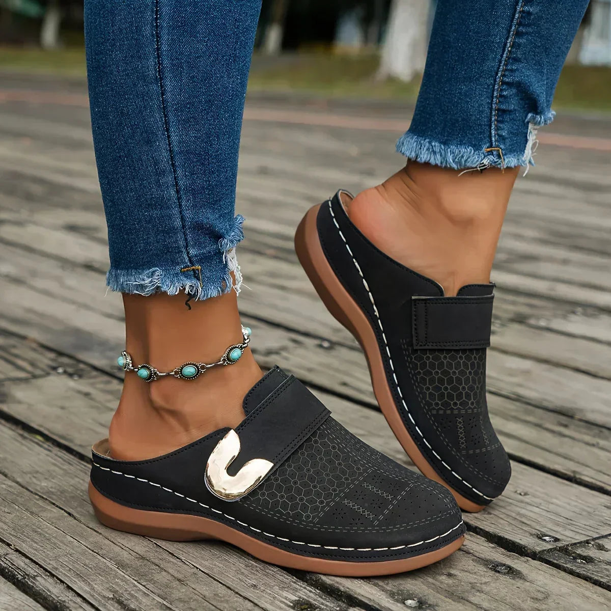 Serelle™ | Comfortabele Sleehak Sandalen