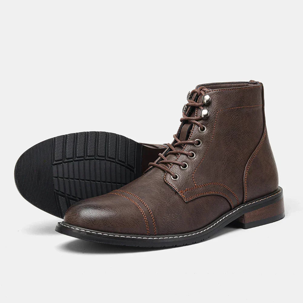 Denvar™ | Derby schoenen van leer