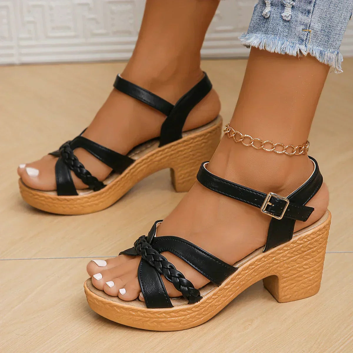 Rosae™ | Orthopedische Sleehak Sandalen