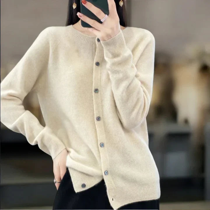 Annika™ | Zachte wollen cardigan