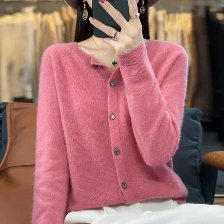 Annika™ | Zachte wollen cardigan