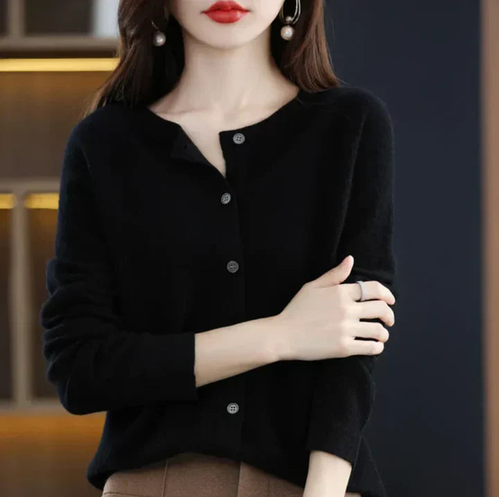Annika™ | Zachte wollen cardigan