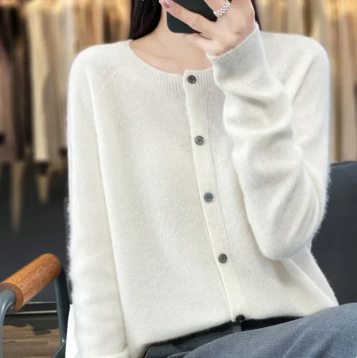 Annika™ | Zachte wollen cardigan