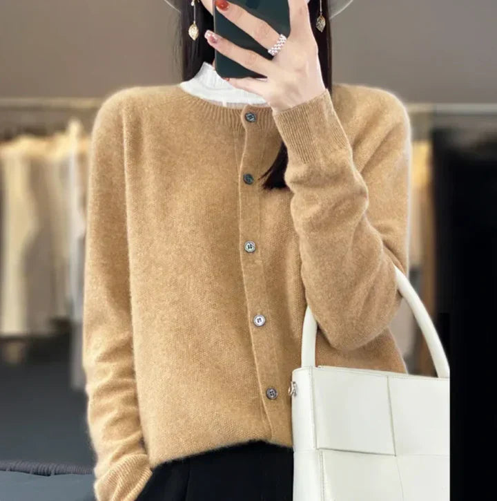 Annika™ | Zachte wollen cardigan