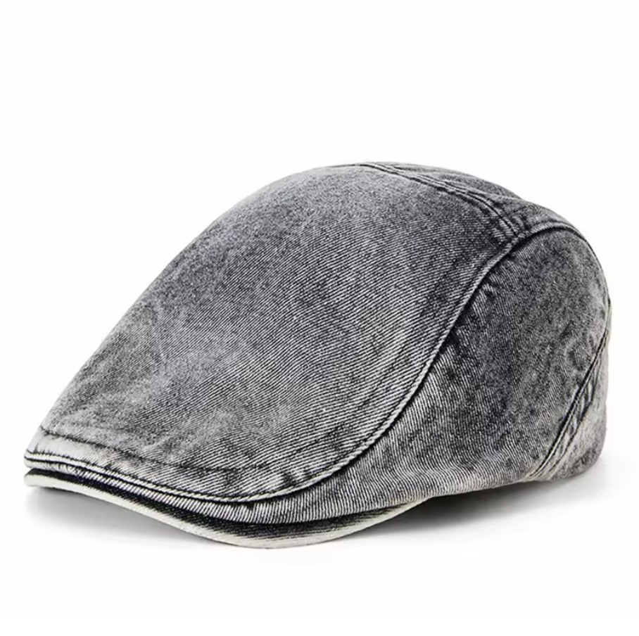 Van Der Waal™ | Denim stijl baret