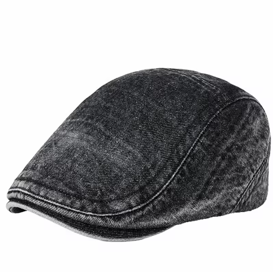 Van Der Waal™ | Denim stijl baret