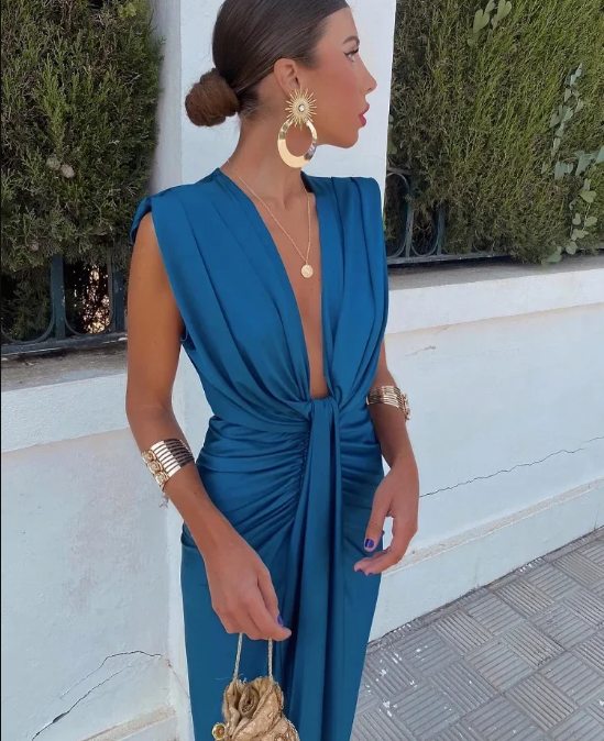 Moriah™ | Elegante geplooide jurk