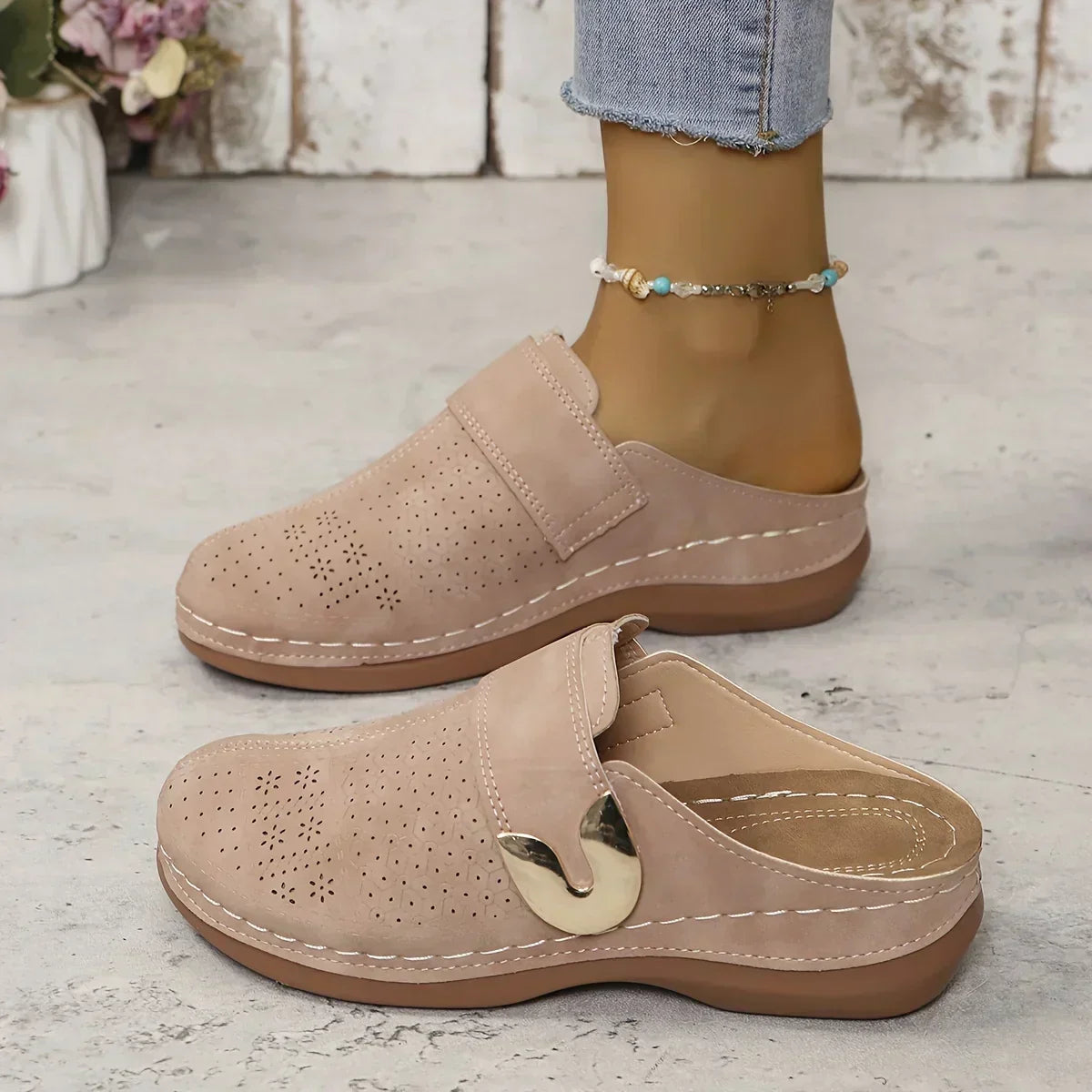 Serelle™ | Comfortabele Sleehak Sandalen
