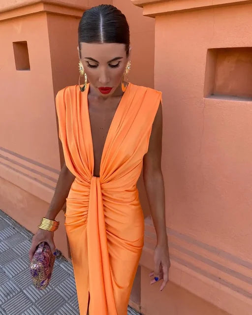 Moriah™ | Elegante geplooide jurk