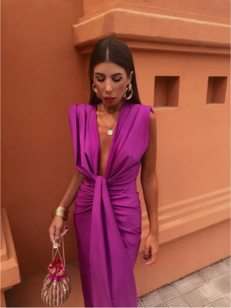 Moriah™ | Elegante geplooide jurk