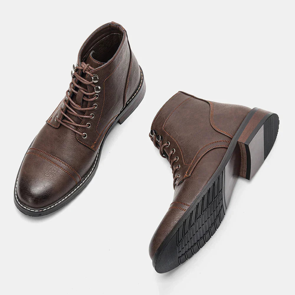 Denvar™ | Derby schoenen van leer