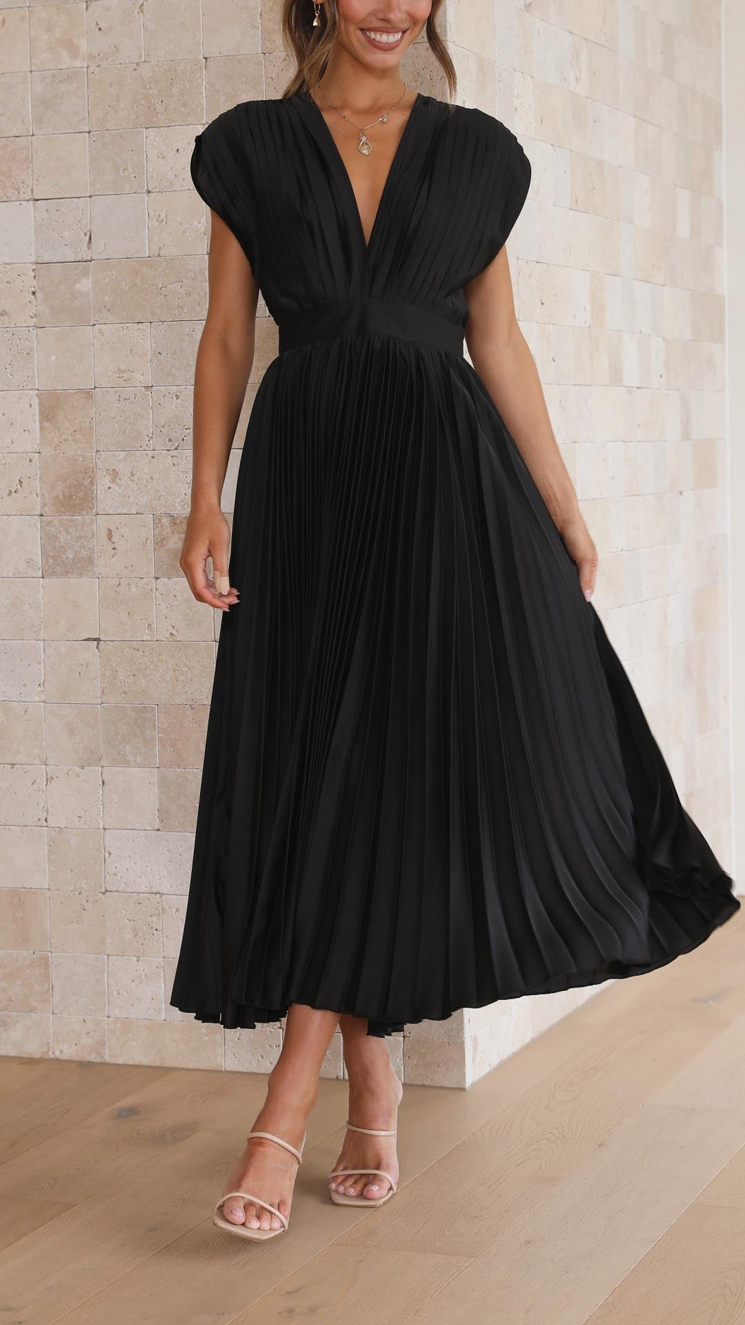 Maria™ | Elegante geplooide jurk