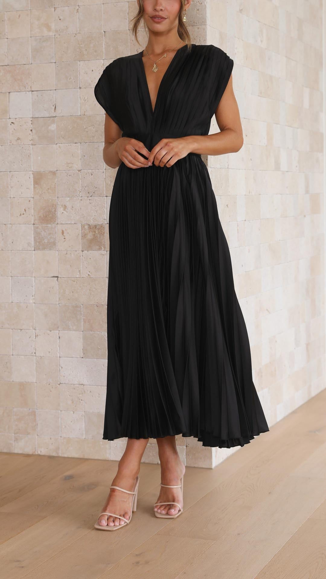Maria™ | Elegante geplooide jurk