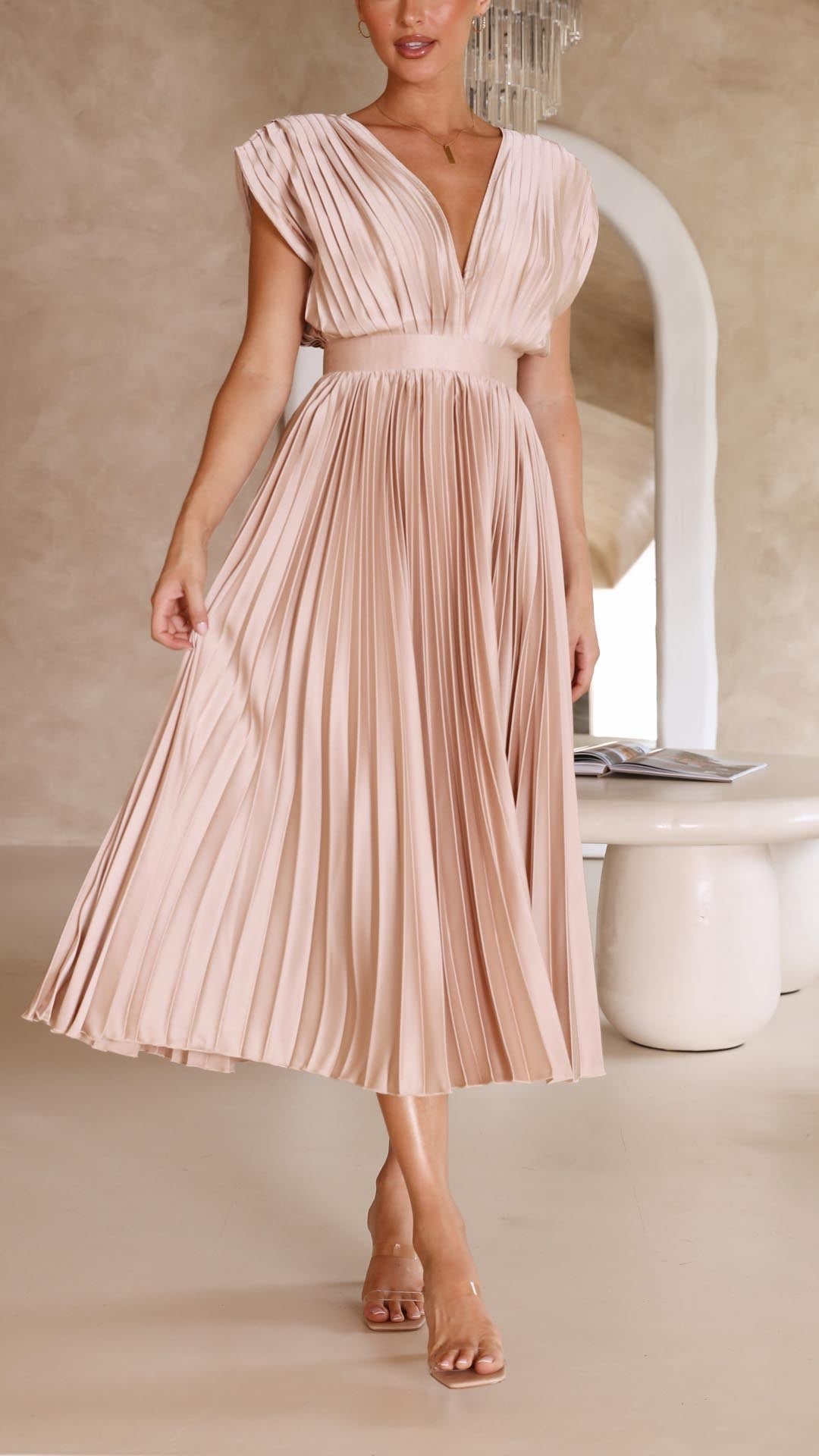 Maria™ | Elegante geplooide jurk