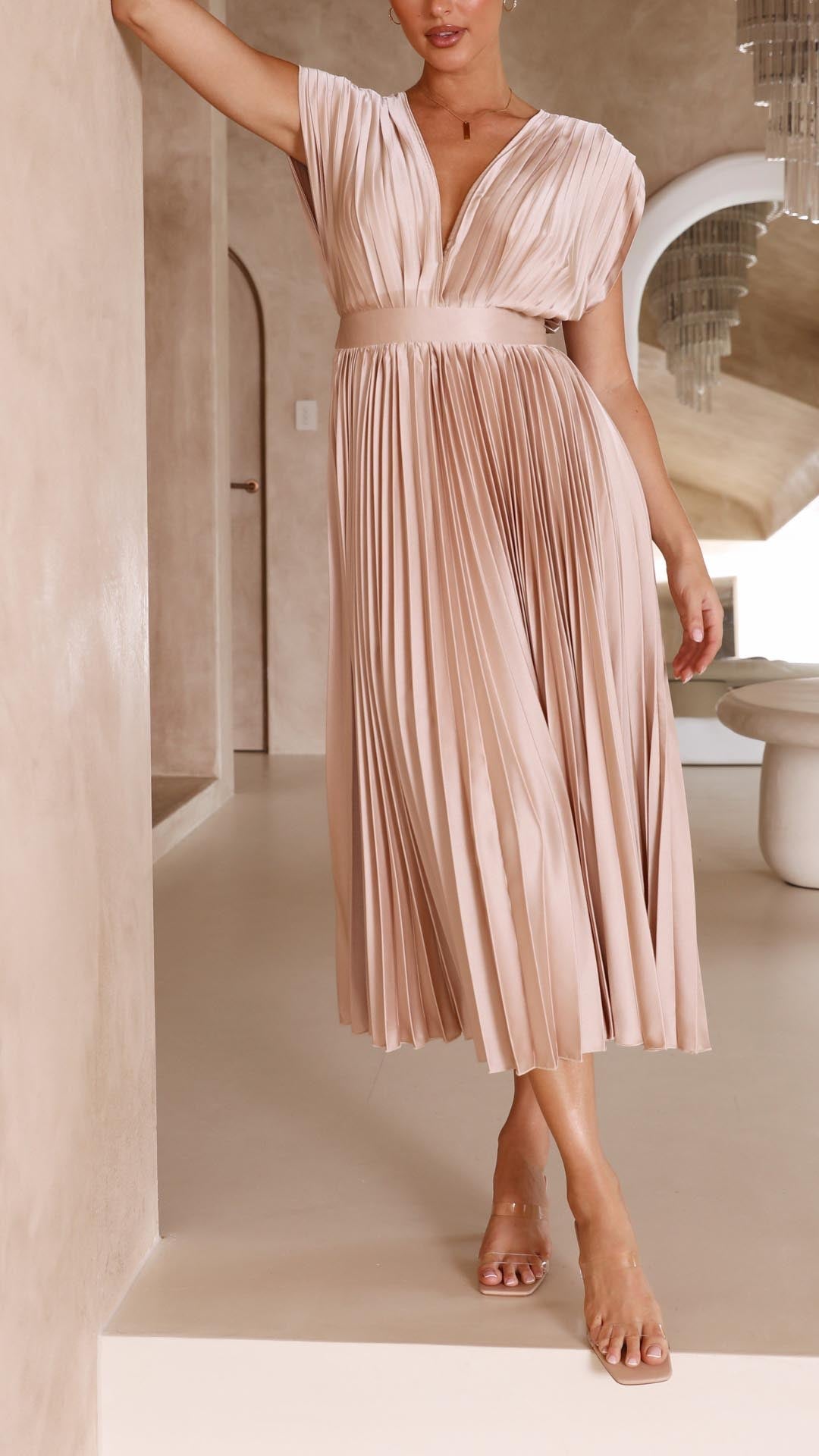 Maria™ | Elegante geplooide jurk