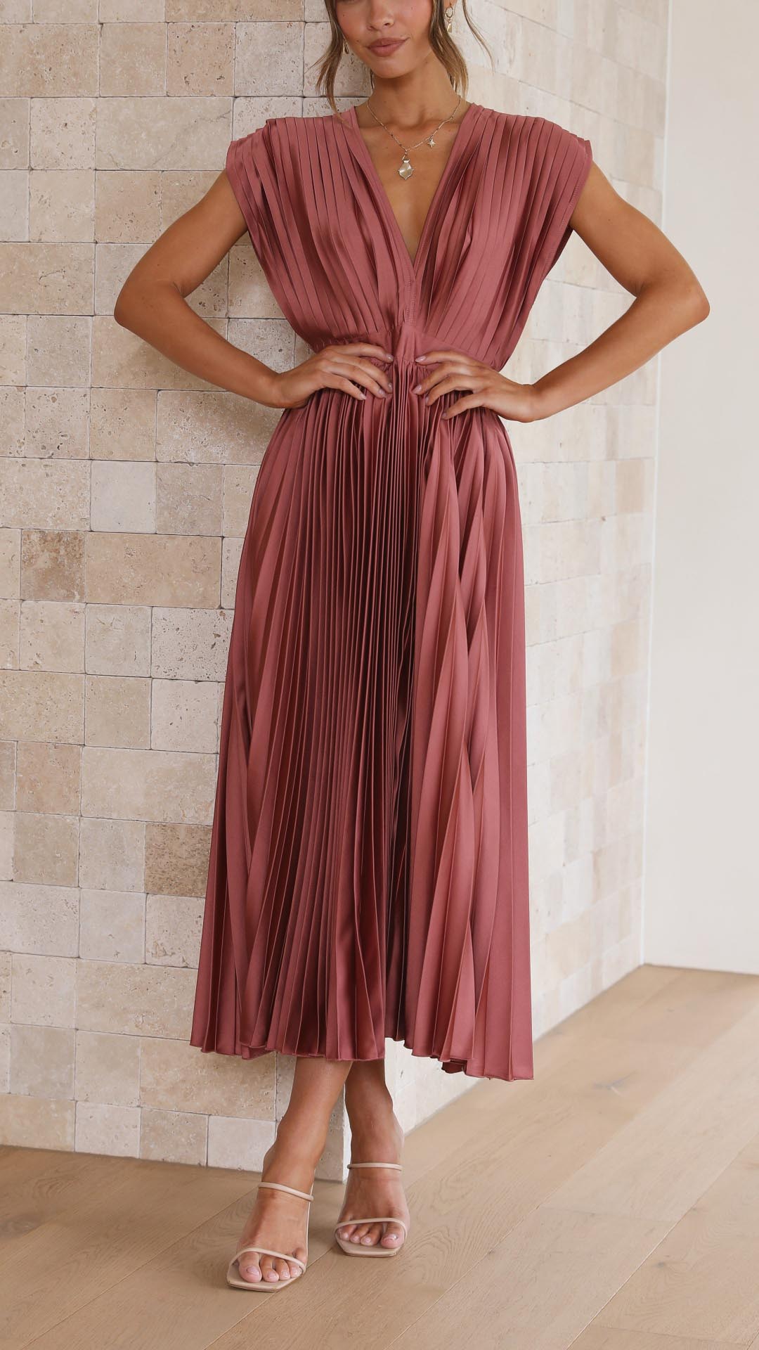 Maria™ | Elegante geplooide jurk