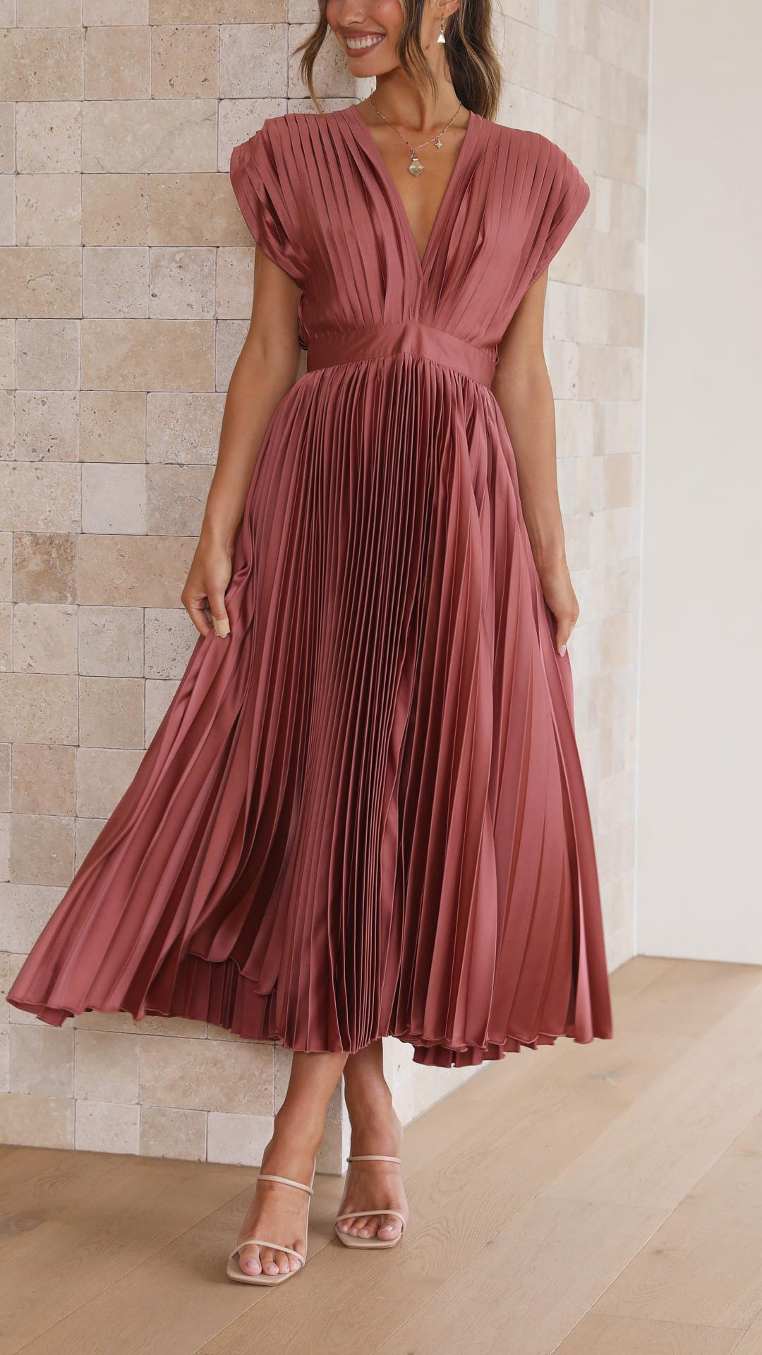 Maria™ | Elegante geplooide jurk
