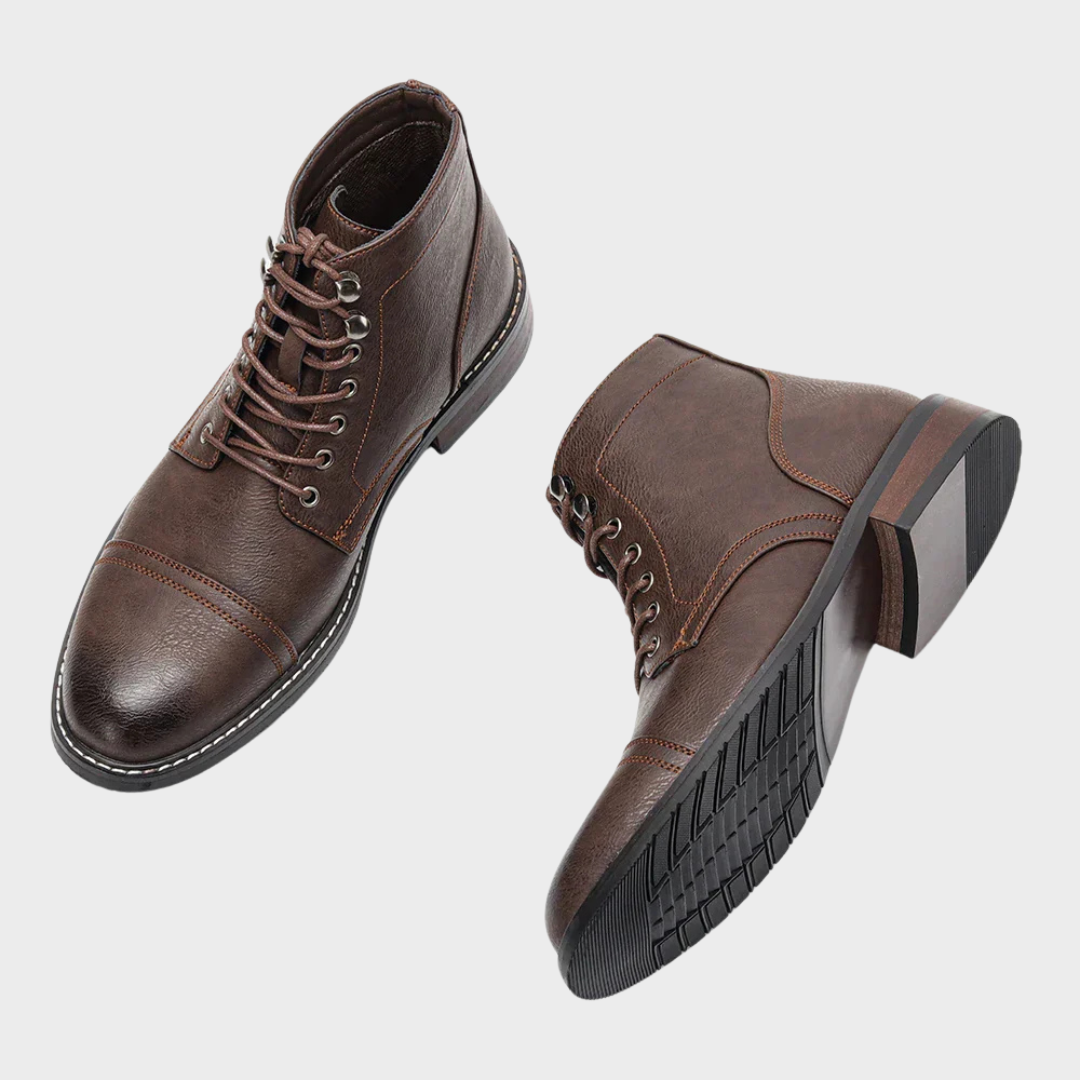 Denvar™ | Derby schoenen van leer
