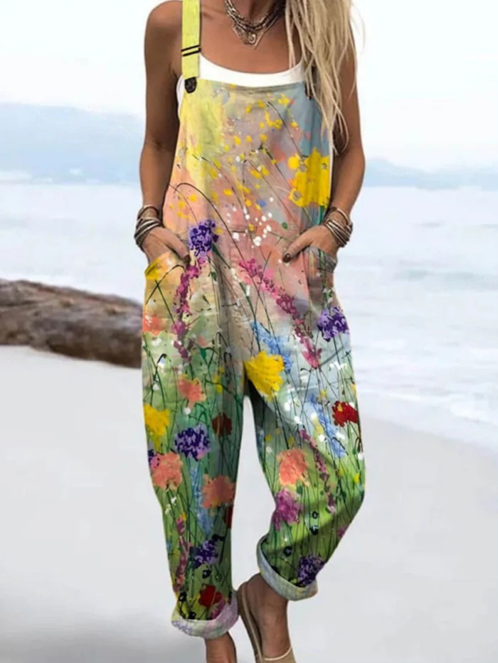 Daisy™ | Luchtige Vintage Jumpsuit