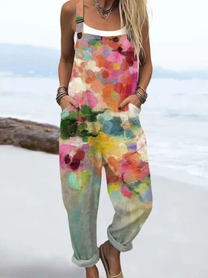 Sophie™ | Luchtige Vintage Jumpsuit