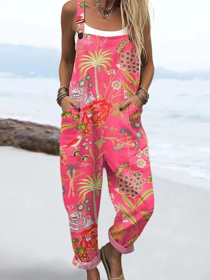 Liliane™ | Luchtige Vintage Jumpsuit