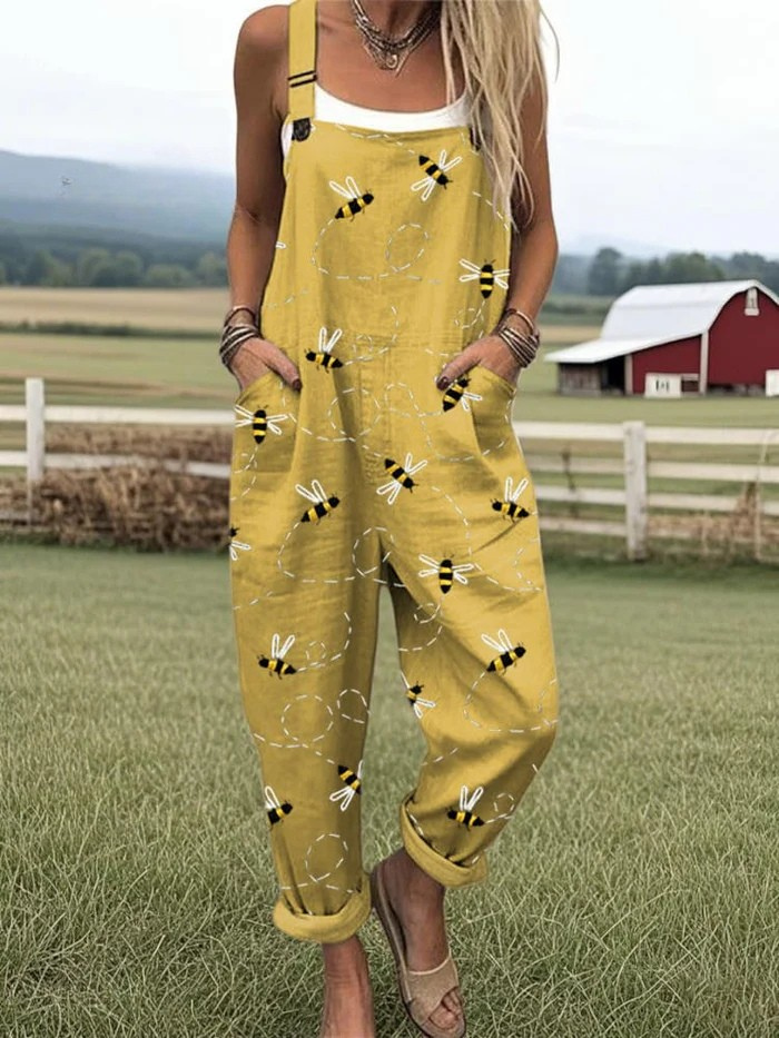 Livia™ | Luchtige Vintage Jumpsuit