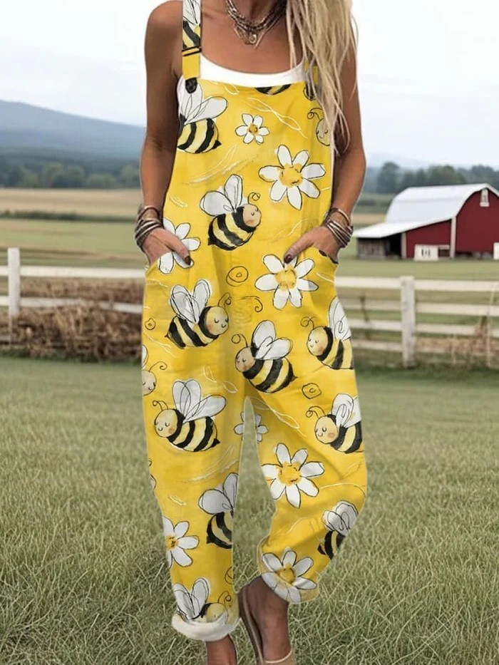 Livia™ | Luchtige Vintage Jumpsuit