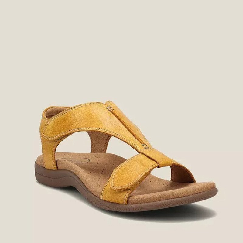Frieda™ | Orthoflex leren sandaal