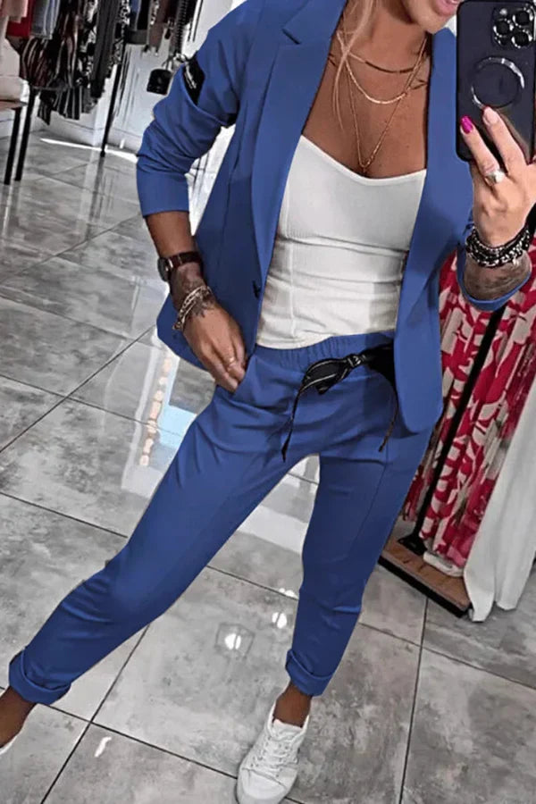 Milae™ | Blazer en Jogger Set