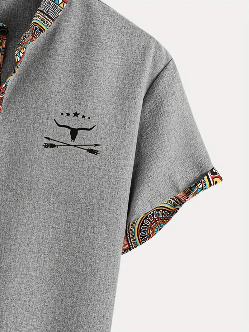 Van Der Waal™ | Elegant overhemd met korte mouwen