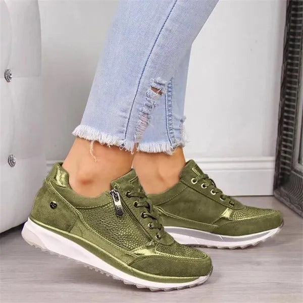 Kyra™ | Orthopedische Sneakers Met Ritssluiting