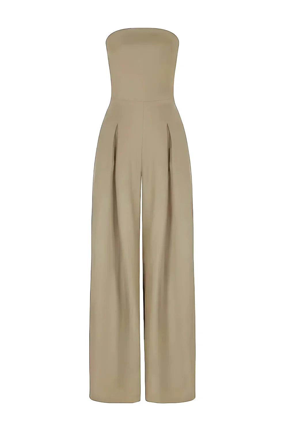 Van Der Waal Mode™ | Strapless jumpsuit