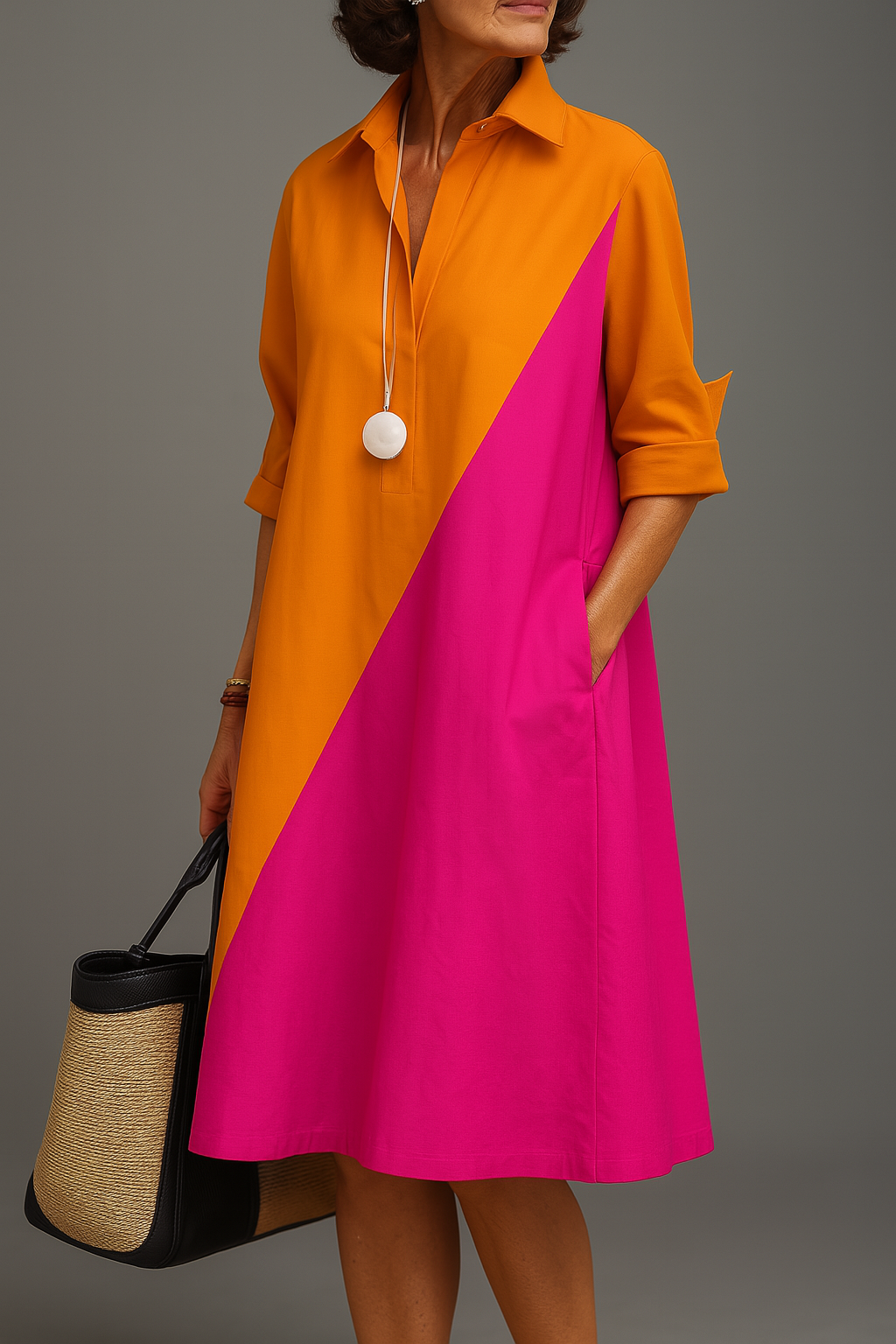 Anora™ | Elegante Midi Jurk