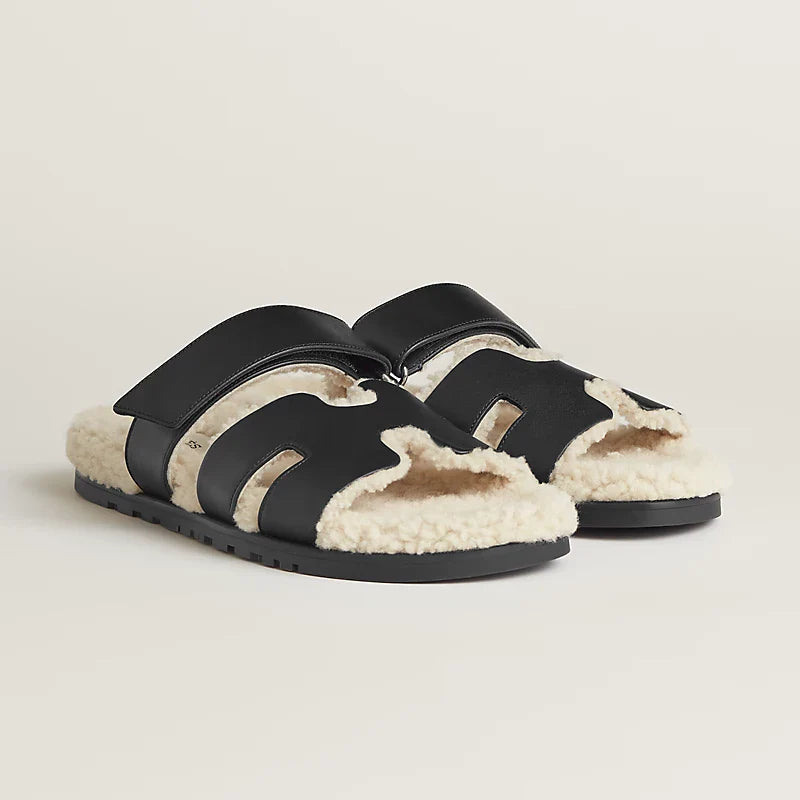 Mina™ | Vegan leren sandalen met voetbed