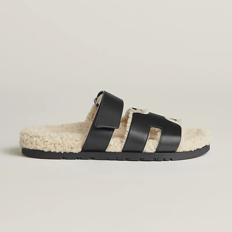 Mina™ | Vegan leren sandalen met voetbed