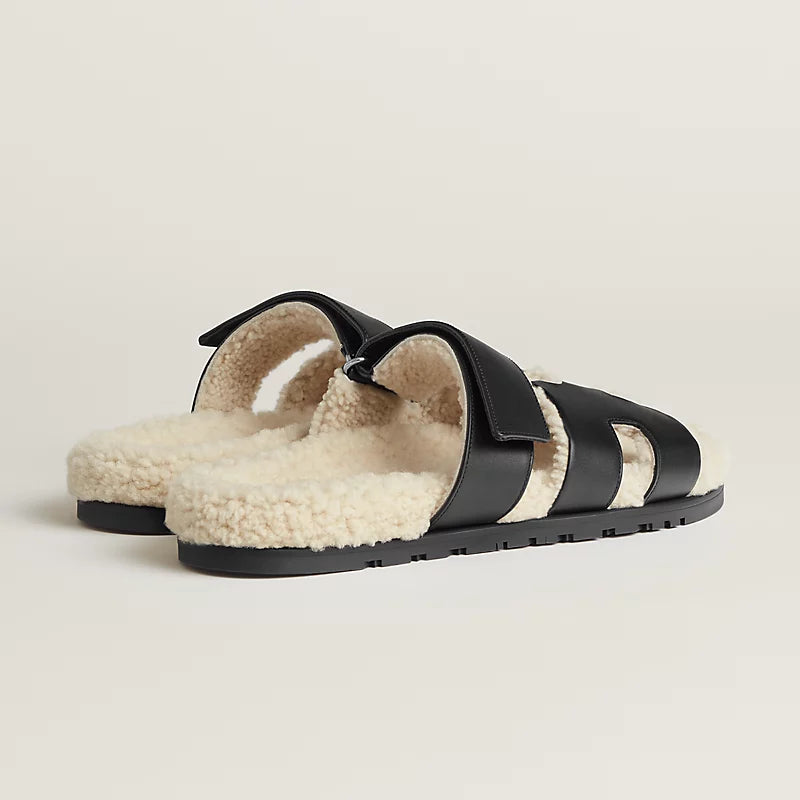 Mina™ | Vegan leren sandalen met voetbed
