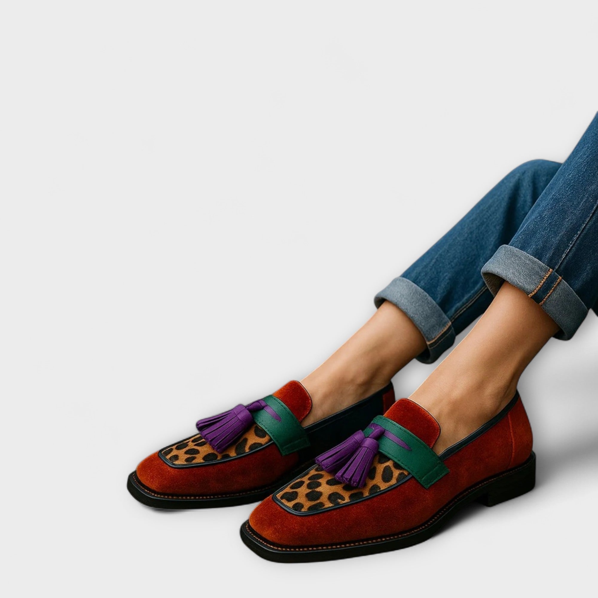 Van Der Waal™ | Mocassins in Veelkleurig
