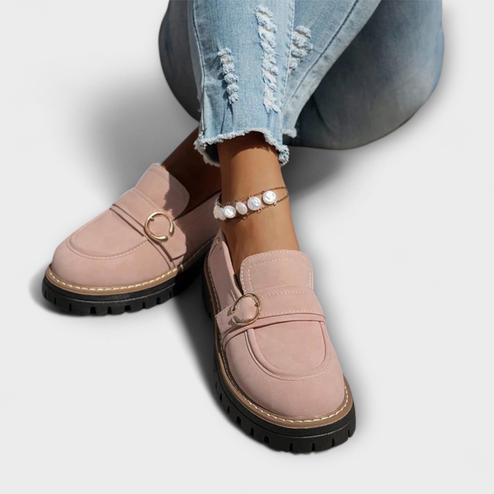 Van Der Waal™ | Ronde Neus Mocassins