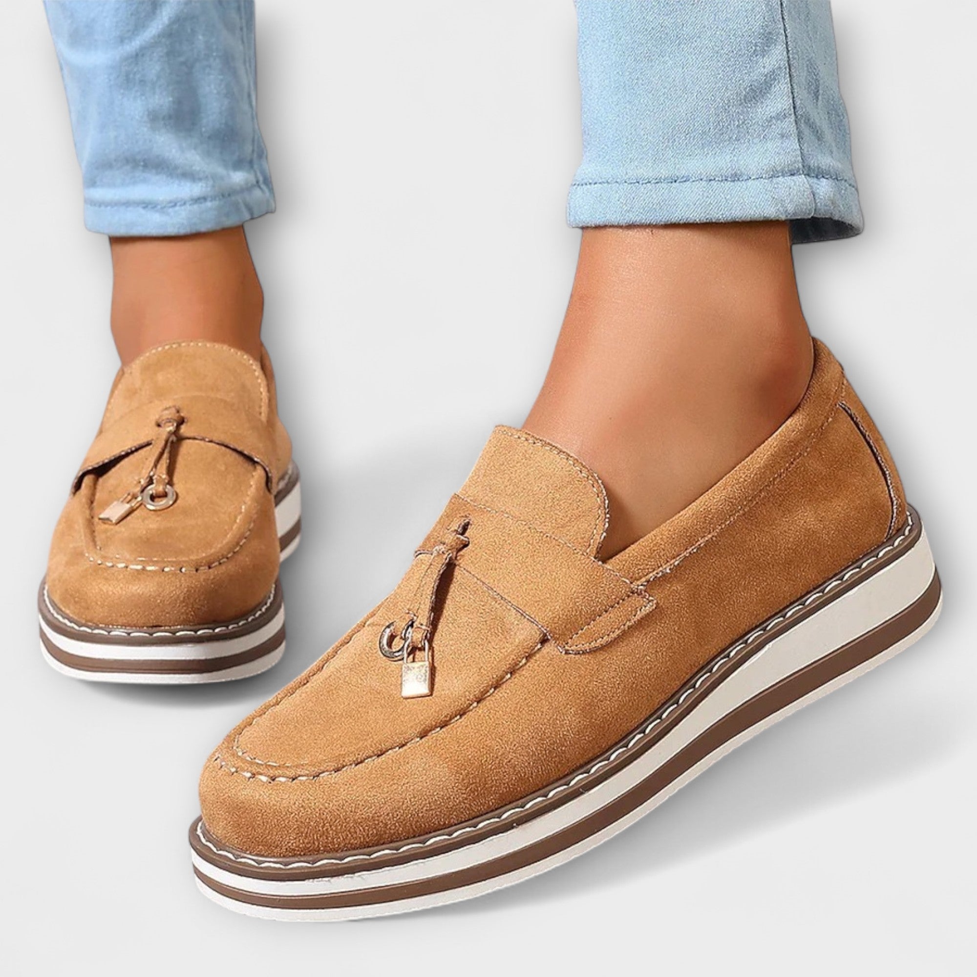 Van Der Waal™ | Mocassins met ronde neus