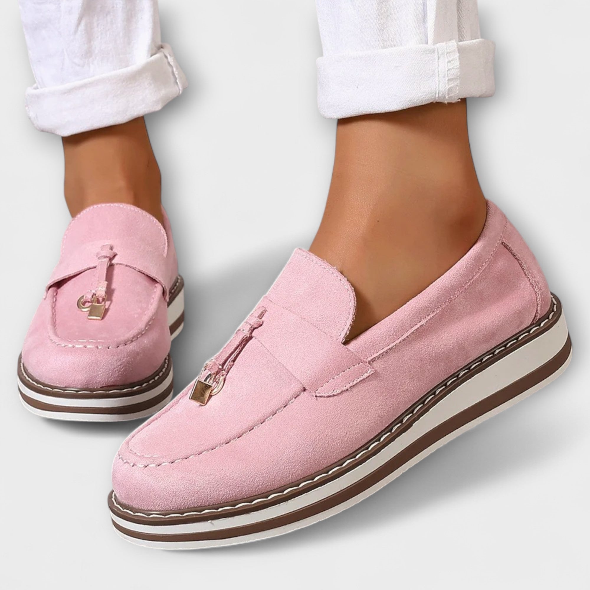 Van Der Waal™ | Mocassins met ronde neus