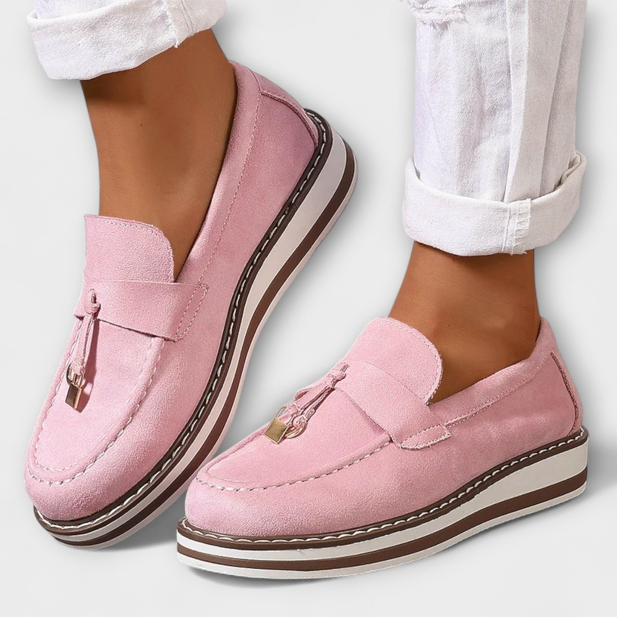 Van Der Waal™ | Mocassins met ronde neus